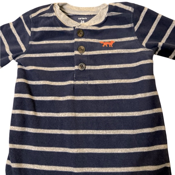 Carter’s Fleece One Piece - Picture 3 of 4